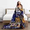 Exercise Enthusiast Printed Blanket for Sofa Bed Travel Camping Living Room Office Conditioning Blanket for All Seasons Gifts
