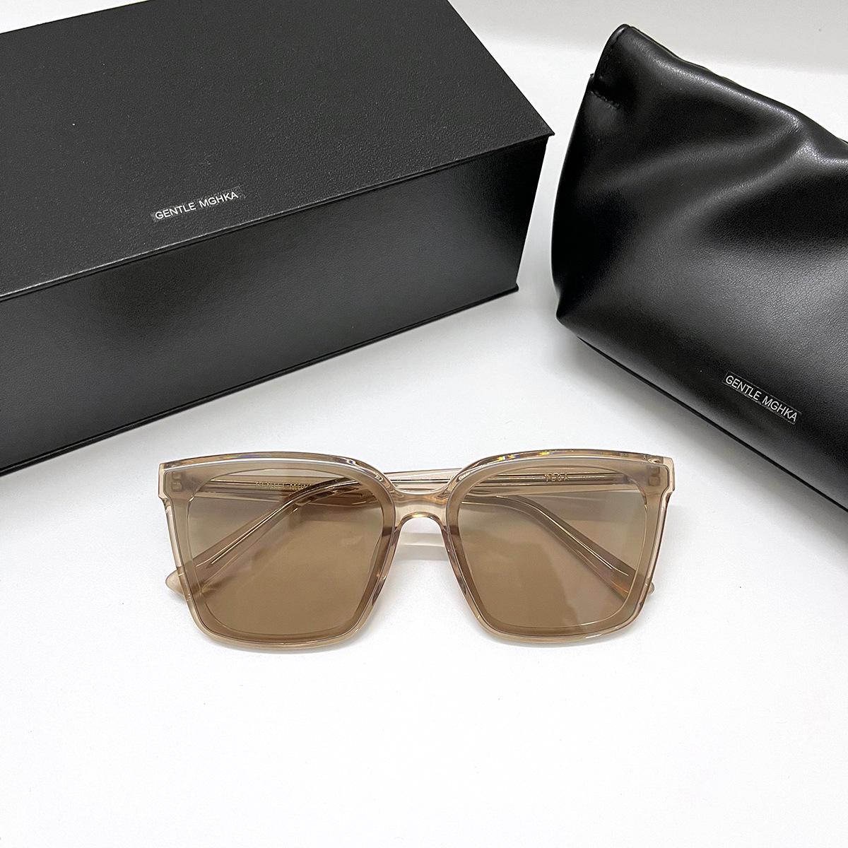 

Солнцезащитные очки GM для женщин с защитой от УФ-лучей - Квадратные ацетатные в стиле уличной моды знаменитостей для вождения оранжевый