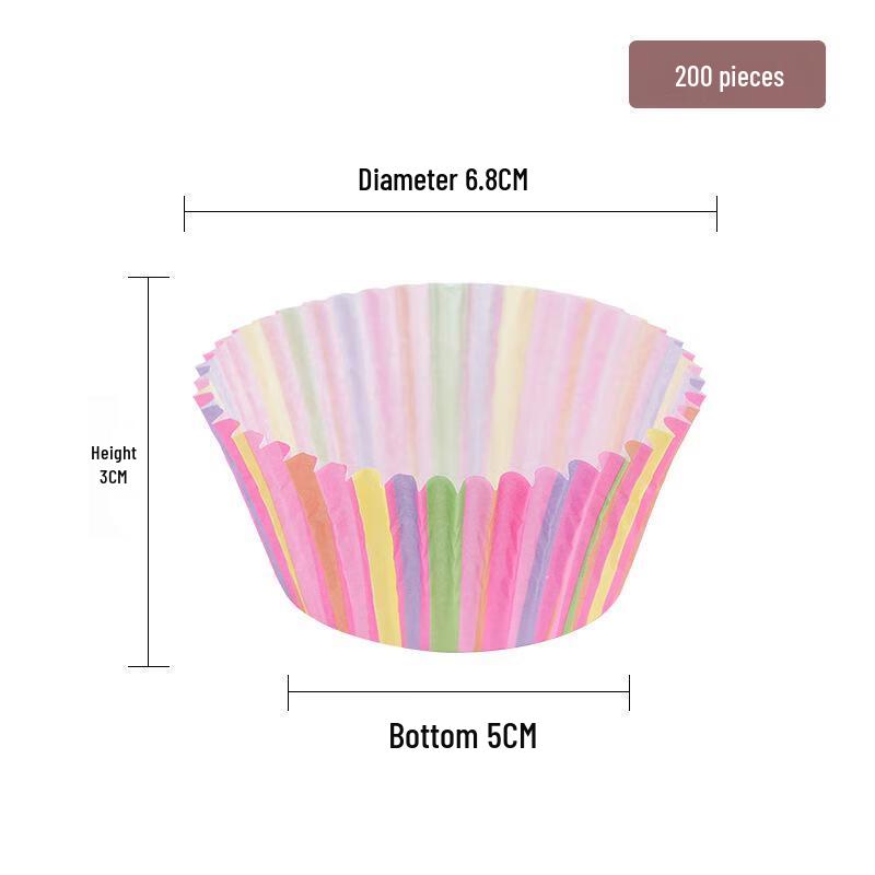 Weihnachtsstil Ölbeständige Muffinformen