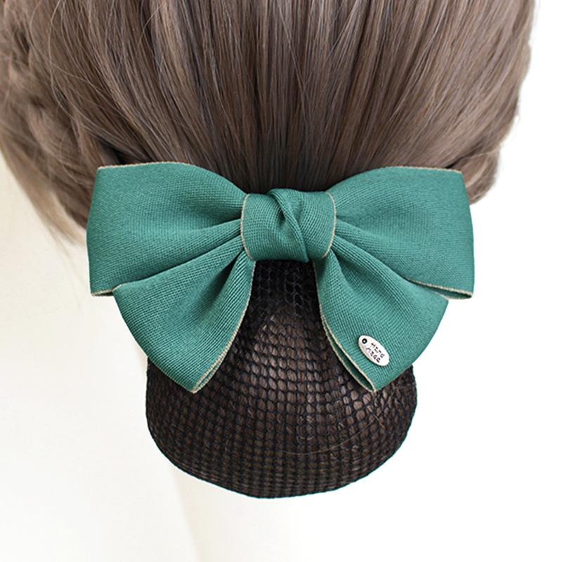 Yifei Jewelry Professional Head Flower Nurse Flight Attendant Staff Work Hairpin Headgear Hair Accessories Disc Hair Net Pocket