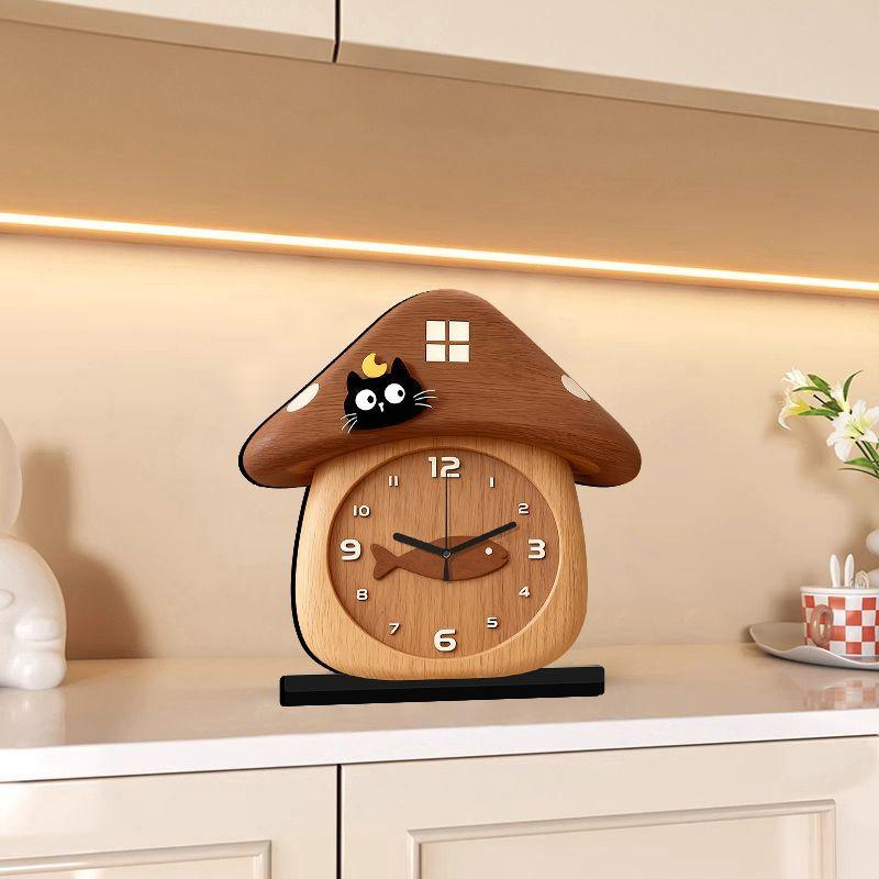 Creative Clock Swing Living Room New Dining Room Silent Home Cartoon Clock Desktop Clock