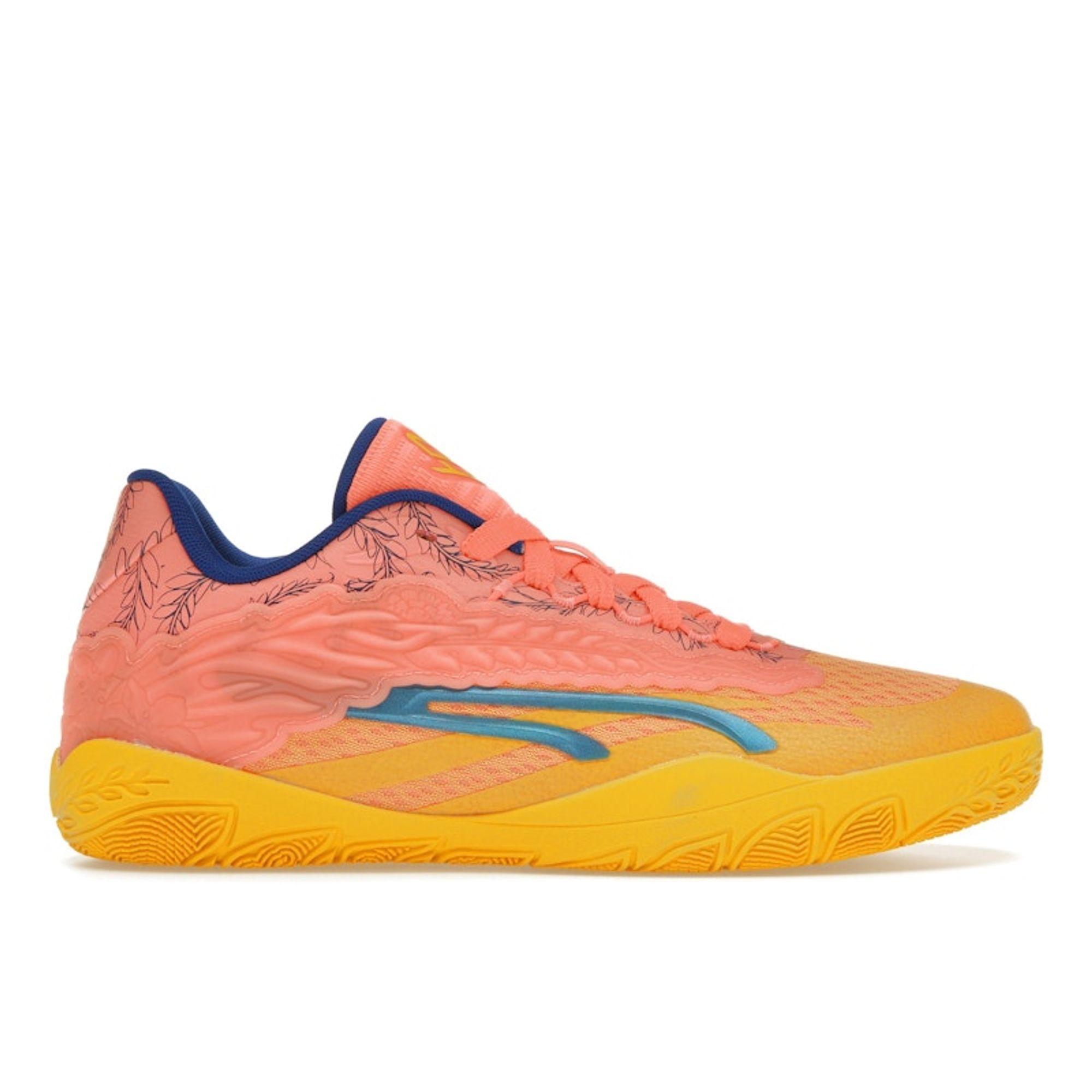 Puma Stewie 3 Dawn женские кроссовки розовые желтые-шипучие флуоресцентные-персиковые-песочные 380071-01 42