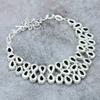 Chrome Diopside Gemstone Handmade 925 Sterling Silver Jewelry Necklace 18" M-314