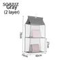 1Pcs Hanging Purse Closet Rack Bag Handbag Hanging Organizer Handbag Tote Bag 2/3/4 Pockets