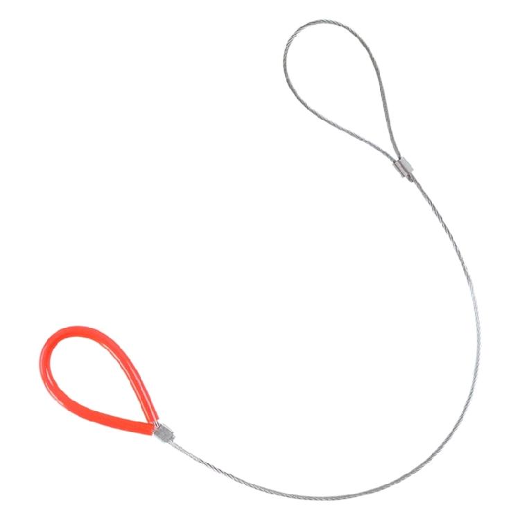 

Heavy Duty Steel Wire Safety Cable for Service Centers 61cm Length 2mm Thick Anti Stretch Secure Load Support 1