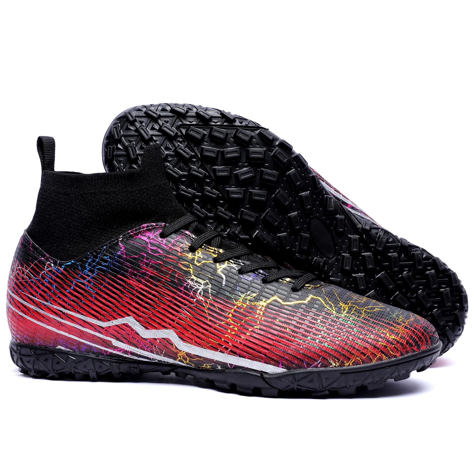 

Футбольные бутсы Футбольные бутсы Высокие TF с измельченными ногтями Мужские и женские взрослые детские туфли для ногтей Тренировочная обувь Футбольные бутсы с искусственной травой 47