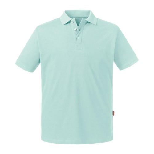 Russell Mens Pure Organic Polo