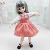 Oblečení pro 1/6 BJD panenku Roztomilé šaty Sukně Pokrývka hlavy 30cm Princezna Panenka Ležérní Kostým Oblečení Doplňky pro panenky Dívka DIY Hračka Dárky