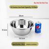 ZISIZ Food-Grade 316 Stainless Steel Bowl