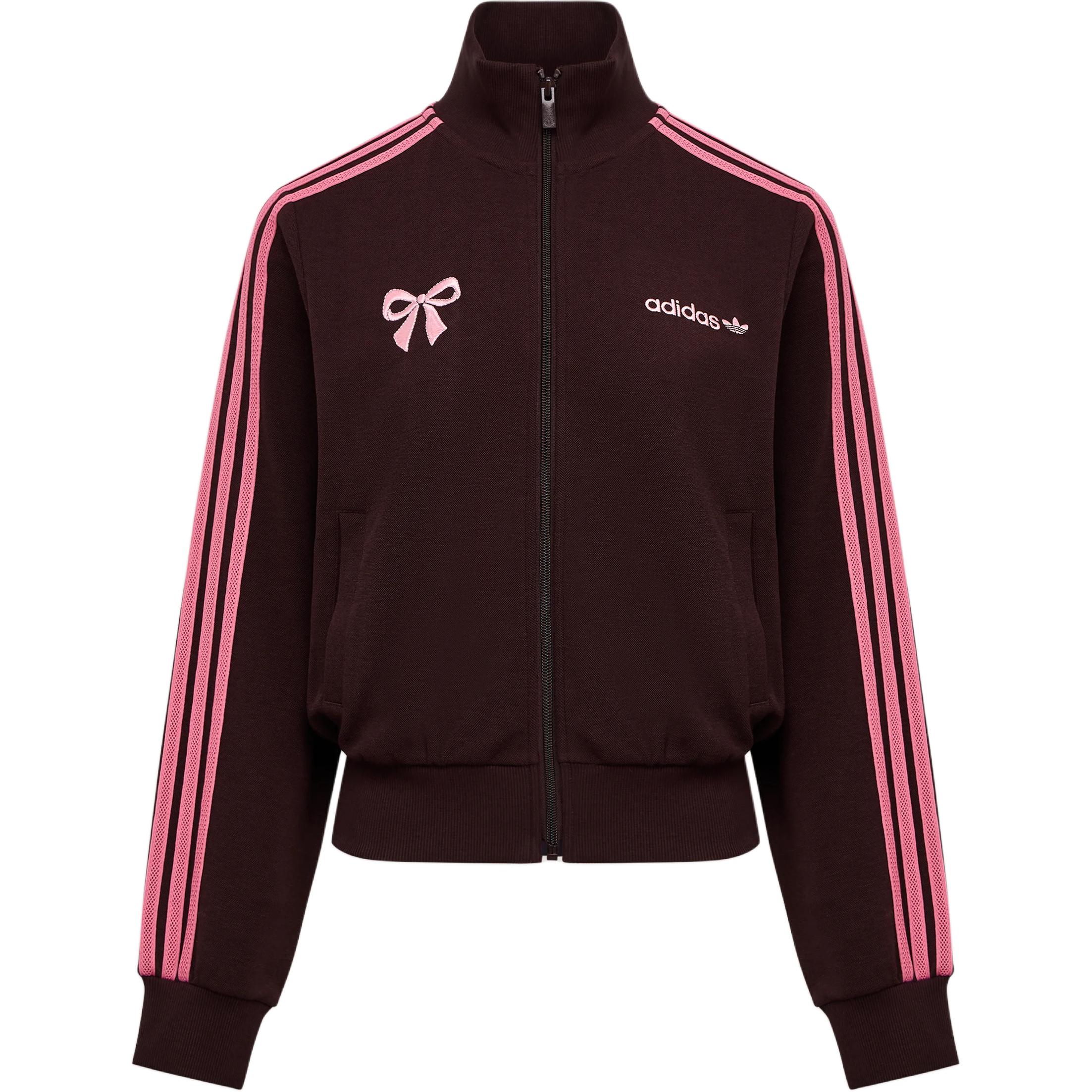 Adidas Originals Track Top Retro Style Sports Zip Striped Jacket Women tops LF1200 2XS