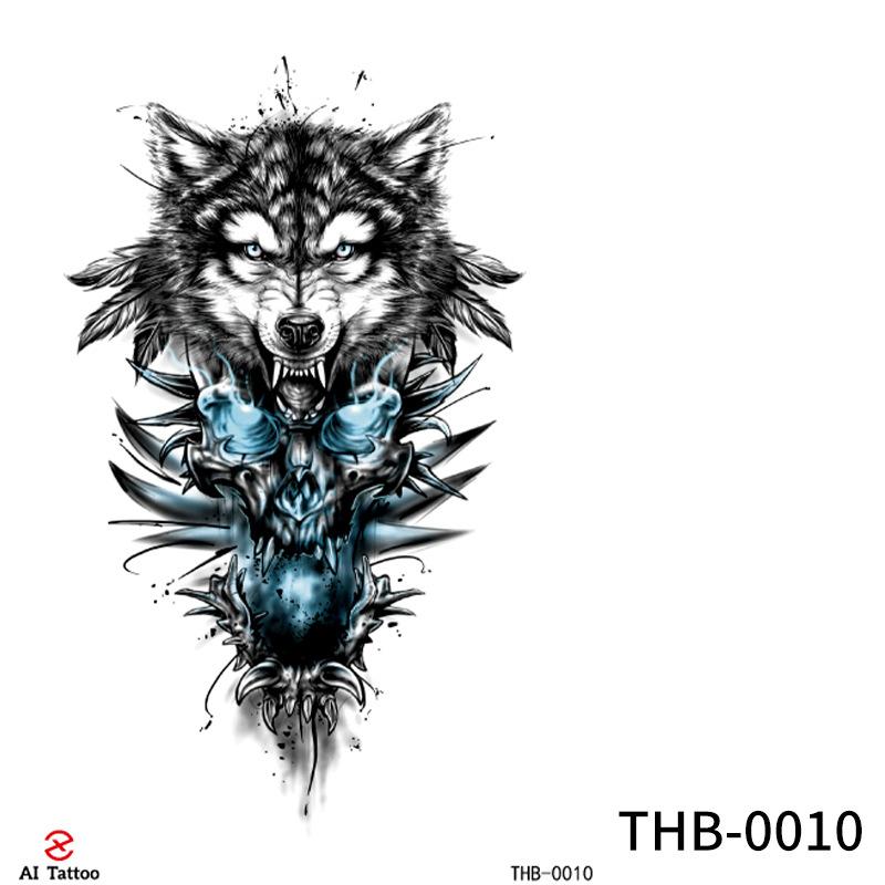 Beauty Sticker Half Arm Tattoo Sticker Waterproof Animal Small Fresh Tattoo Sticker
