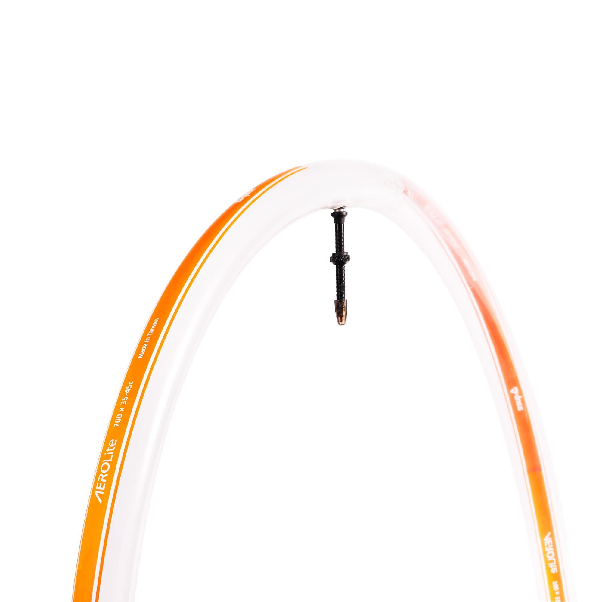 GUEE Aerolite TPU Inner Tube, Ultralight, 700x35-45c (ETRTO 35/45-622), 40/60mm