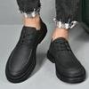 Casual men's leather shoes Trendy minimalist design style Outdoor Fashion Party Daily Business Office Youth Men's quality Shoes