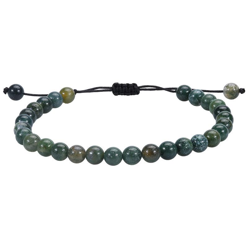 Fashion Natural Stone Tiger Eye Bracelet Lava Rock Bracelet Stress Relief Bracelets Unisex Jewelry Gifts