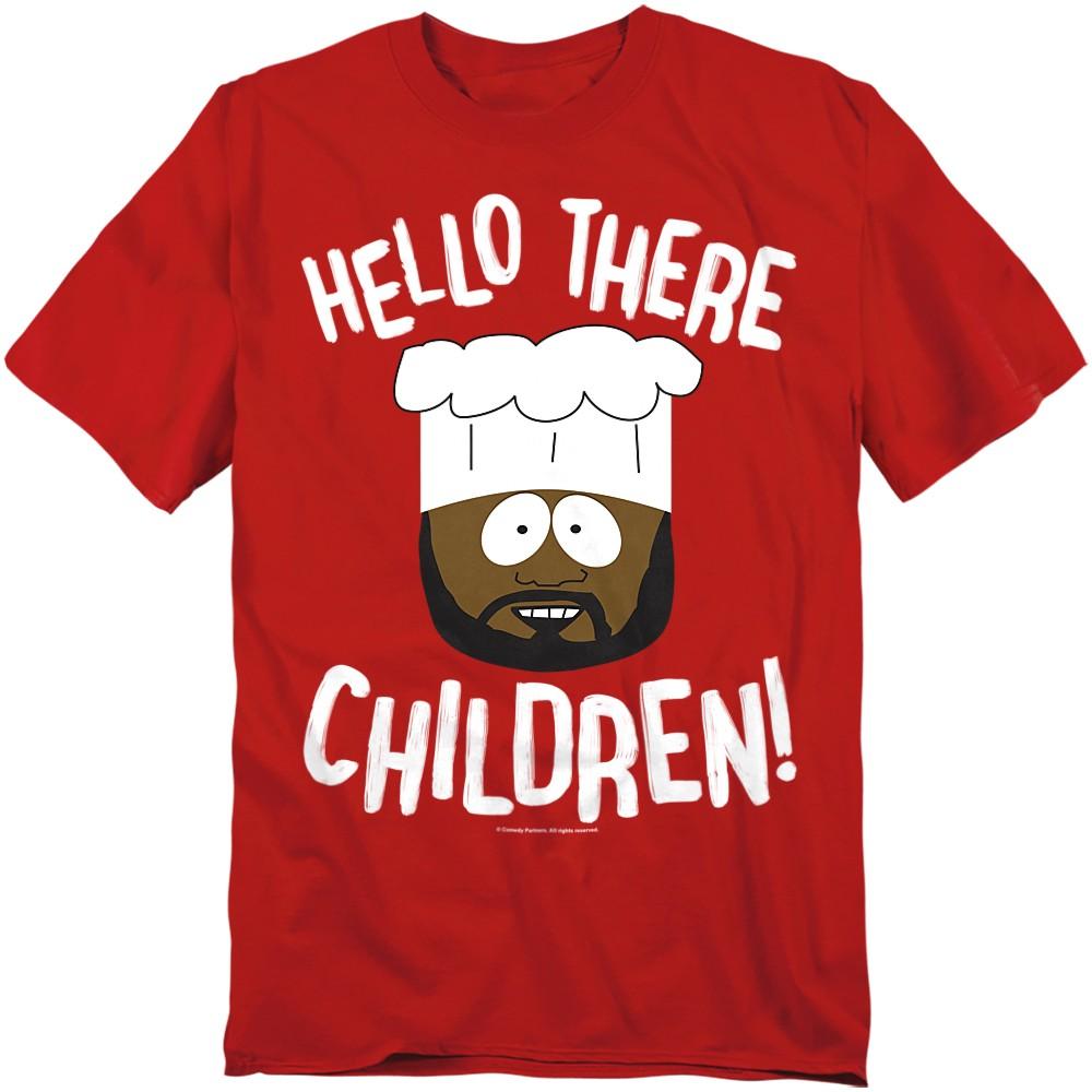 South Park Hello There Children T-Shirt S-4XL Red XL