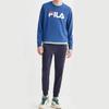 FILA Eye-Catching Pocket Slim-Fit Mid-Waist Knit Joggers Men Bottoms Legendary-Blue F11M028603F-NV