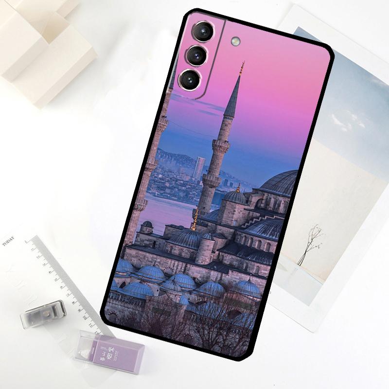 Turkey Istanbul Scenery Building Phone Case For Samsung Galaxy S25 FE S20 FE S21 S22 S23 S24 S25 S26 Ultra S10 S25 Plus Cover