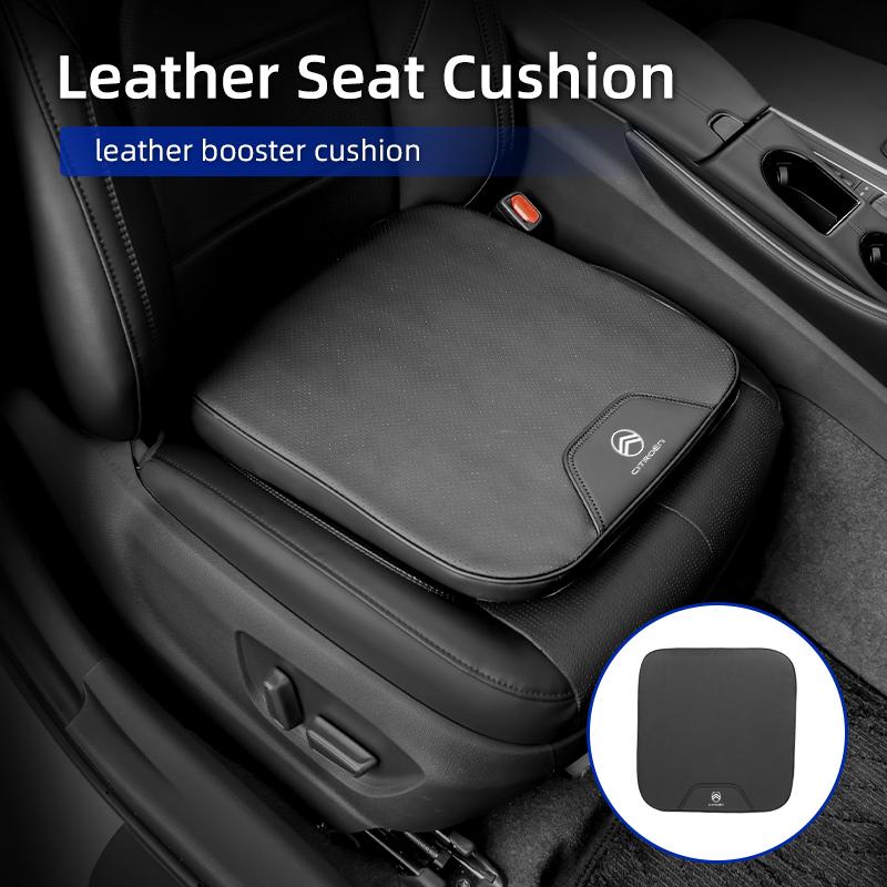 Seat Cushion Breathable Perforated Leather For Citroen C4 C3 C5 C1 C2 Berlingo Celysee Cactus Picasso Aircross Saxo Grand