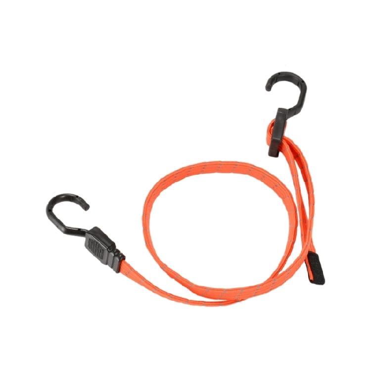Reflective Bike Luggage Strap Motorcycle Luggage Rope Cord 100cm High Elastic Adjustable Lashing Rope Cargo Fixing Belt