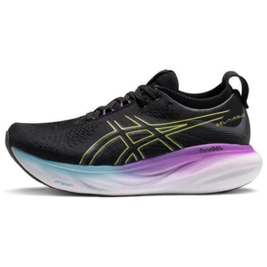 

ASICS GEL-Nimbus 25 Wide Low Black Glow Yellow W - 1012B437-004 EU 39.5 чёрный