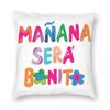 Manana Sera Bonito Sirenit Karol G Pillowcase Printed Polyester Cushion Cover Decor Throw Pillow Case Cover Bedroom Dropshipping