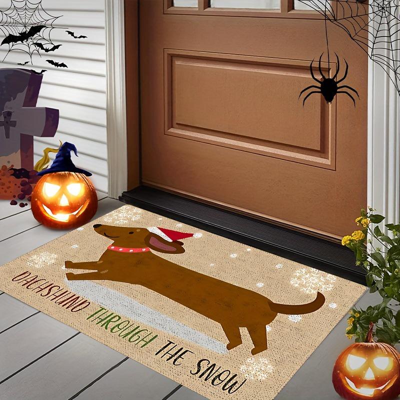 Temu Flannel Floor Mat - Anti-Slip, Water-Absorbent Carpet for Entrance, Hallway, and Bathroom