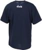JUIC Table Tennis T-Shirt, Ping Pong Kiddy, Unisex, Dry, Lightweight, JTTA Certified, Navy (NV), Size L, 5685