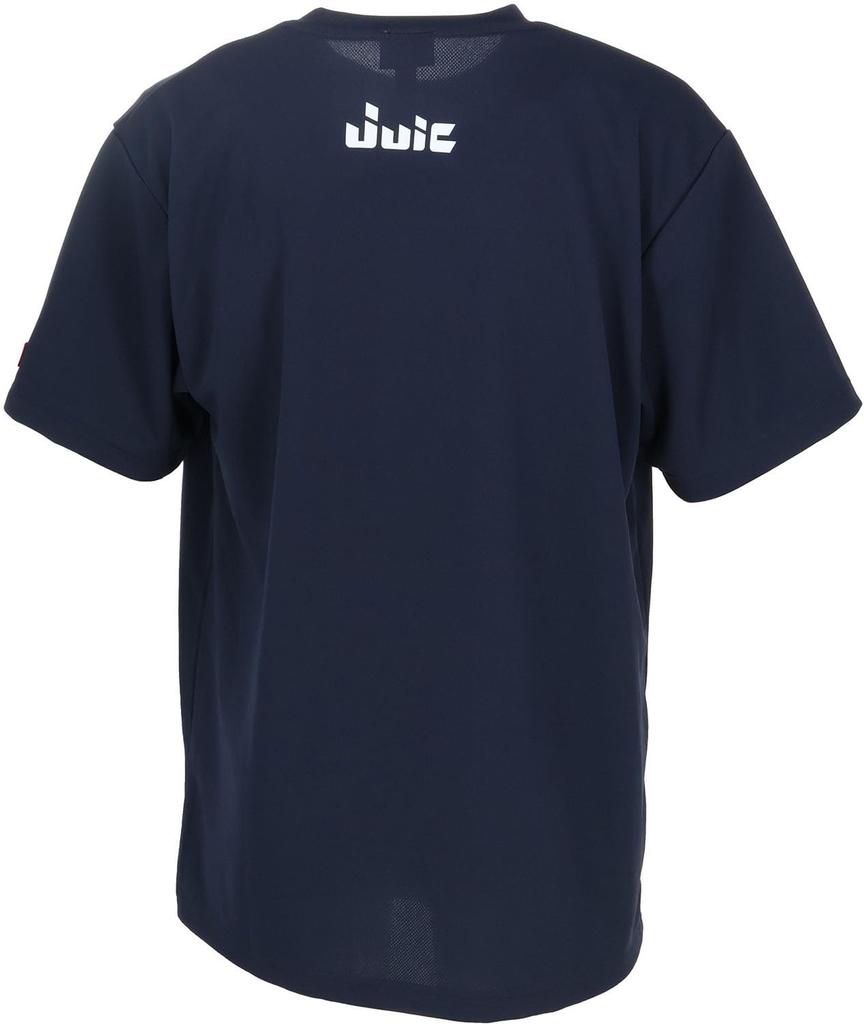 JUIC Table Tennis T-Shirt, Ping Pong Kiddy, Unisex, Dry, Lightweight, JTTA Certified, Navy (NV), Size L, 5685