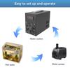 Refrigeratore d'Acqua per Acquario Silenzioso 280W Basso Consumo Energetico Refrigeratore d'Acqua Sistema di Raffreddamento per Acquari