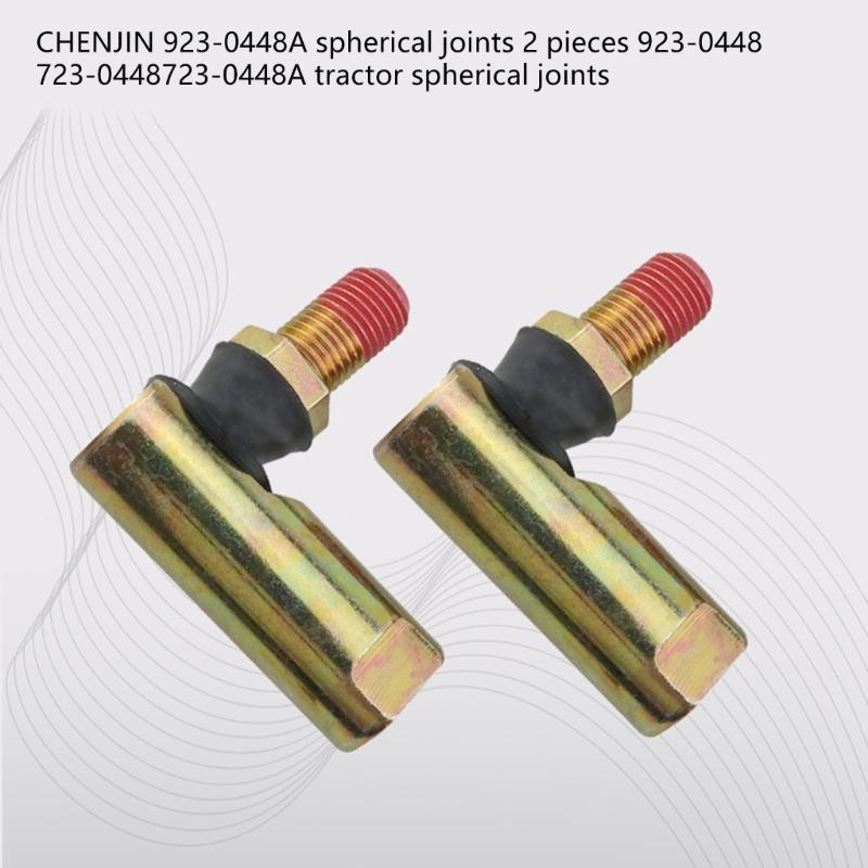 2PCS Replacement Ball Joint Tie Rod End For Tractors Precise Fit Steering System Maintenance Component Repair Part