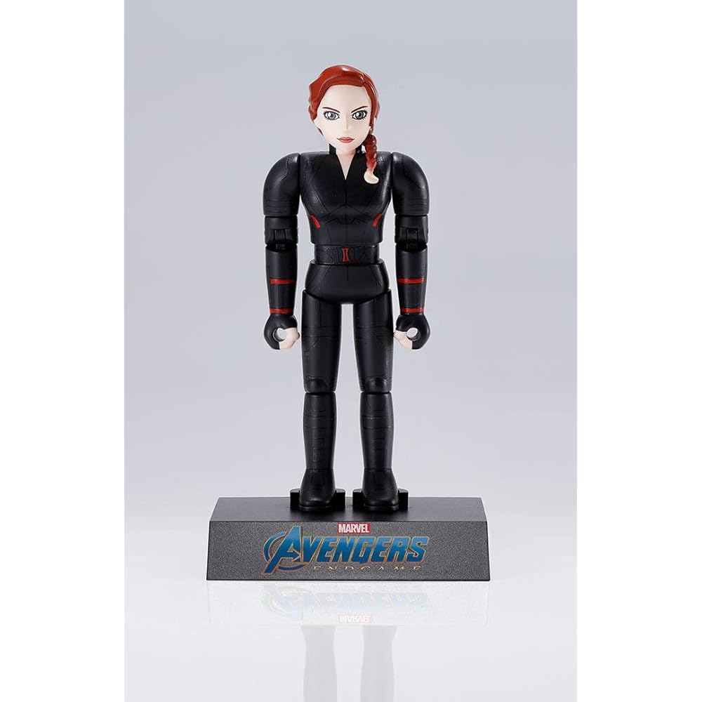 TAMASHII NATIONS Avengers Black Widow Action Figure 100mm Diecast ABS Painted Articulated Collectible