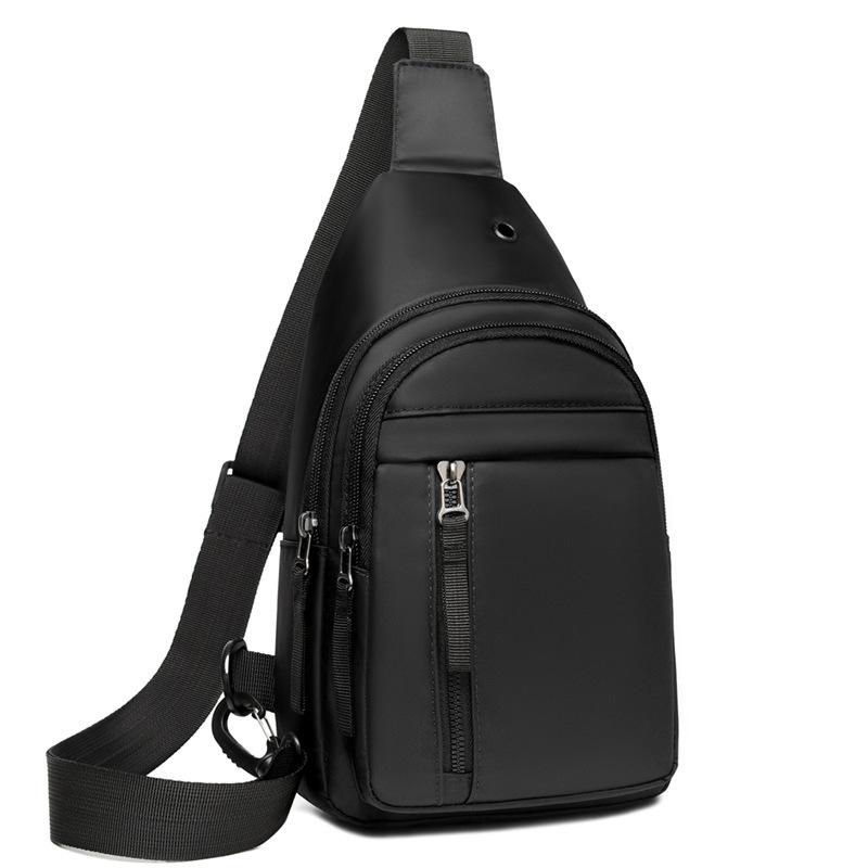 Breast Bag New Men's Multi-functional Simple Fashion Trend Shoulder Bag Business Commuter Messenger Bag