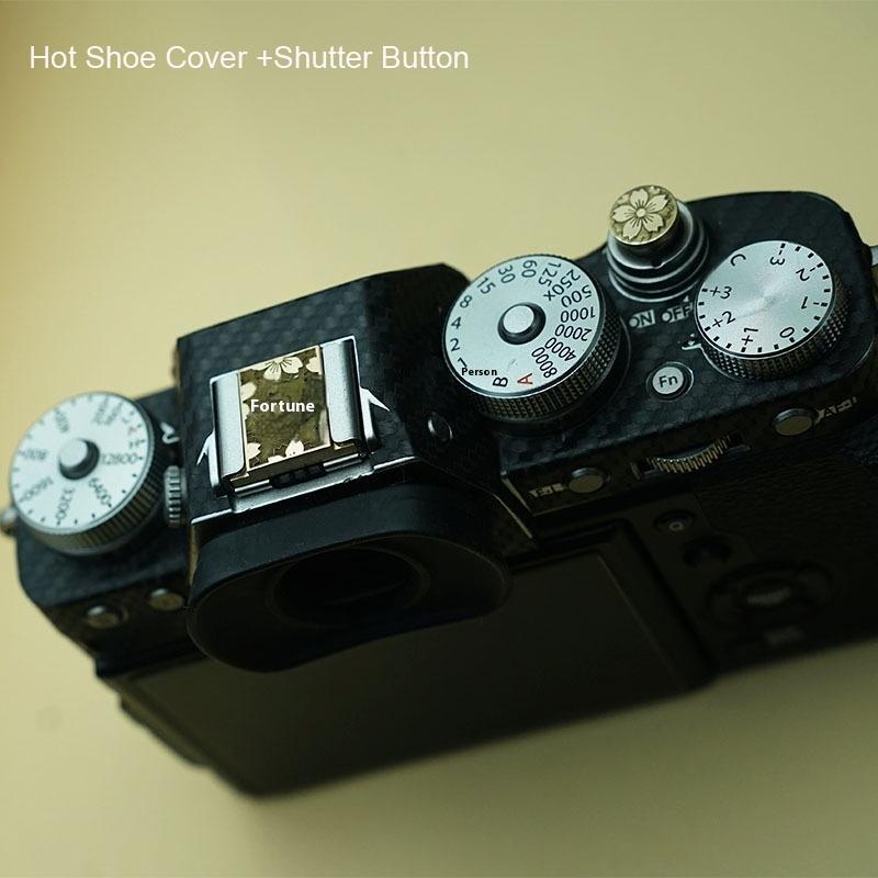 Tapa Protectora para Zapata de Cámara de Metal Botón de Disparo Tapa Protectora Para Zapata de Cámara Accesorios de Obturador