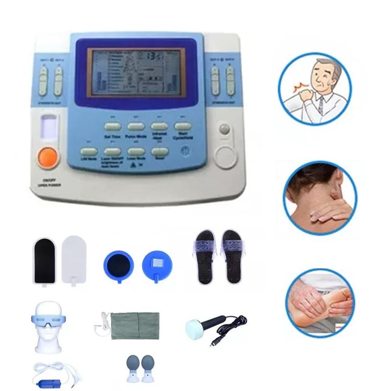 

Low Frequency Laser 9-Channel Health Support Device with Blue Screen Large LCD 8 Wellness Modes and Multi-Function Channels 1 pcs
