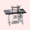 Dollhouse Sewing Machine Anti-deformed Creative 1/12 Ratio Mini Sewing Machine Model for Home