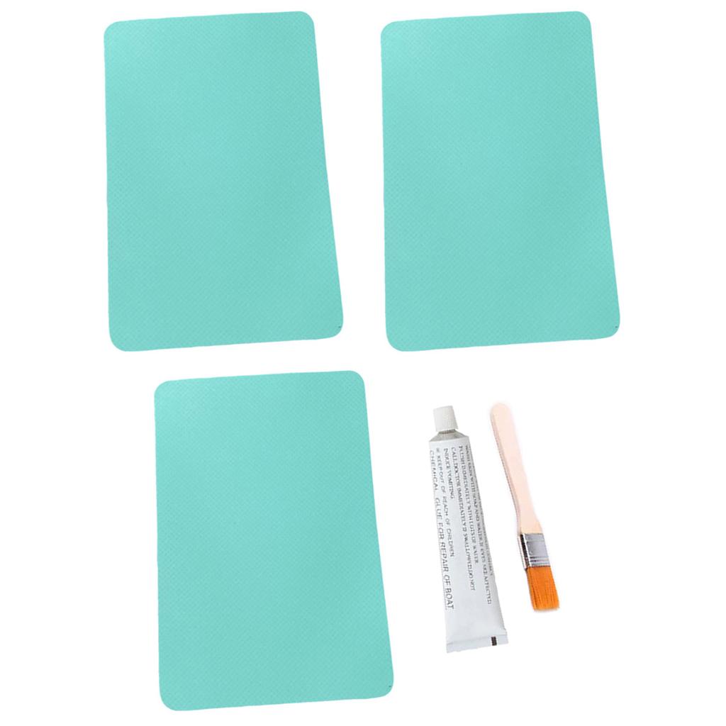 6Pcs Repair Patches Replacements for Inflatable Boats Canoes Water Toy Watertight PVC Repair Patches Kayak PVC Patches