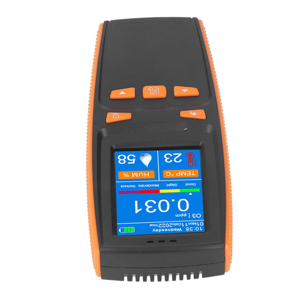 Ozone Meter Detector Handheld LCD Display 320 X 240 USB Charging Multifunctional Portable Ozone Analyzer