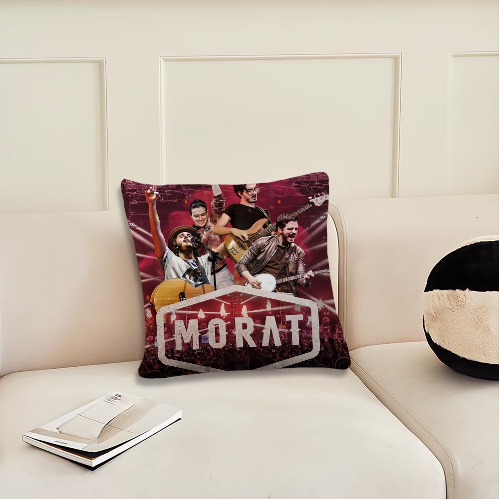 Band M-morat Antes De Que Amanezca Cushion Cover Pillow Cover Decoration Room Home Sofa Living Office Car Nordic Simplicity
