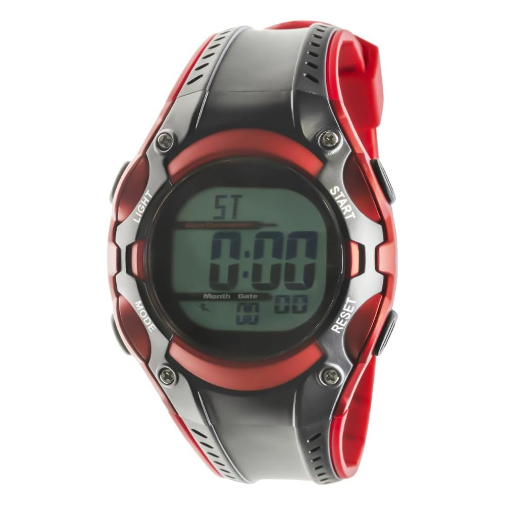 Wave Solar Kids Watch Waterproof Digital Red for Boys and Girls
