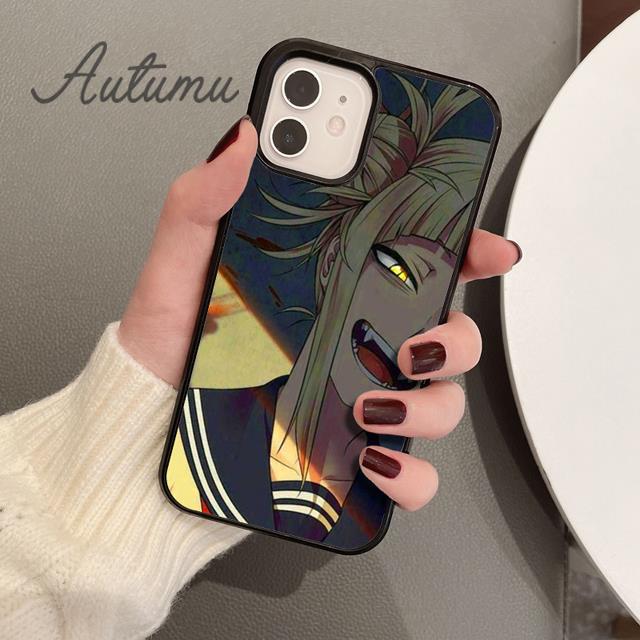 Himiko Toga Manga Phone Case for iPhone 11 12 13 14 Pro Max Mini X XR XS SE 2020 6S 7 8 Plus Samsung Galaxy S21 S22 Cover Shell