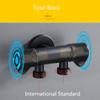 Bidet Portatile Rubinetto Sprayer Set Bidet Pistola Sprayer Ottone Nero Spray per WC per Bagno Soffione Doccia Autopulente
