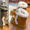 Snow boots women's 2025 autumn and winter new versatile thick-soled fluffy shoes with integrated fur and piled thickened Northeast cotton shoes