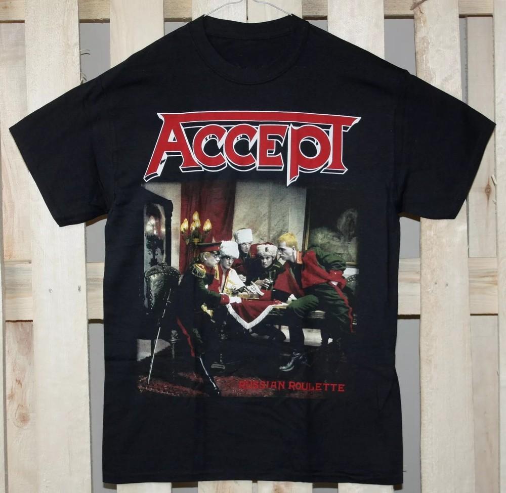 ACCEPT RUSSIAN ROULETTE T-SHIRT  TARIFFS INCLUDED Unisex T-Shirt XXL