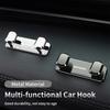 Car Metal Hooks Home Wall Double Hooks Laser Logo Accessories Interior For Great Wall Haval F7 H6 H2 H3 H5 H7 H8 H9 M4 F7X F7H H