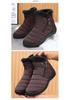 Women's Fleece-Lined High Top Warm Cotton Snow Boots - Plus Size