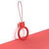 Anti-lost Mobile Phone Pendant Finger Ring Silicone Phone Short Lanyard  U Disk Hanging