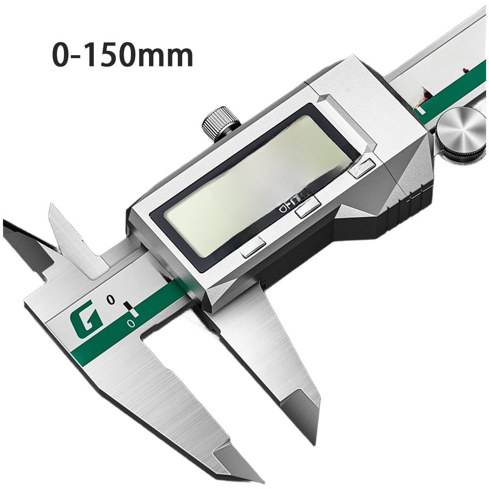 Digital Vernier Caliper Measuring Tool With Large 1.7-inch LCD Screen, Stainless Steel Construction And Dual Measurement Units
