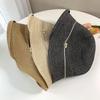 Elegant diamond-encrusted straw weaving sunscreen hat for women's summer travel foldable crimped straw hat casual sunshade cool hat tide