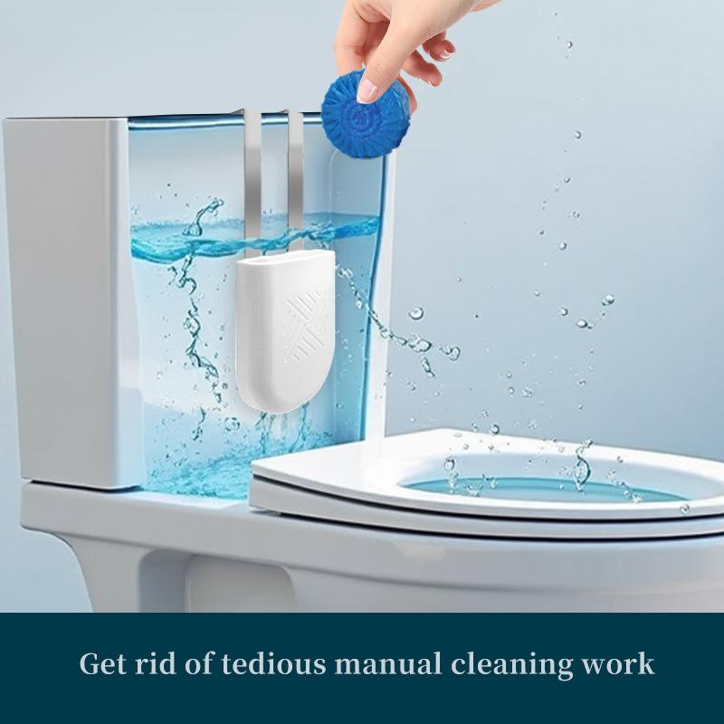 Organizador de Pastilha para Vaso Sanitário Pendurado Solução Amigável e Sem Bagunça Para Refrescamento Rápido e Seguro do Vaso Sanitário