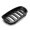 Car Kidney Grill Front Bumper 2 Slat Line Grille For BMW E46 Coupe Cabrio 325Ci 330Ci LCI 2door 2003-2006 Gloss Racing Grill